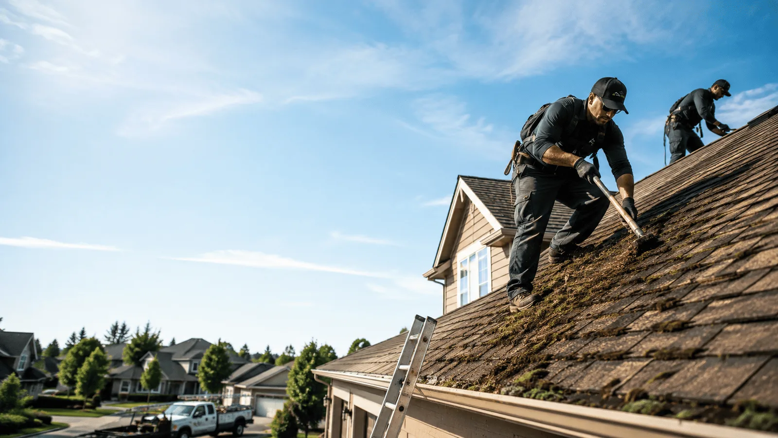 Roof Moss Removal in Montello, WI near me